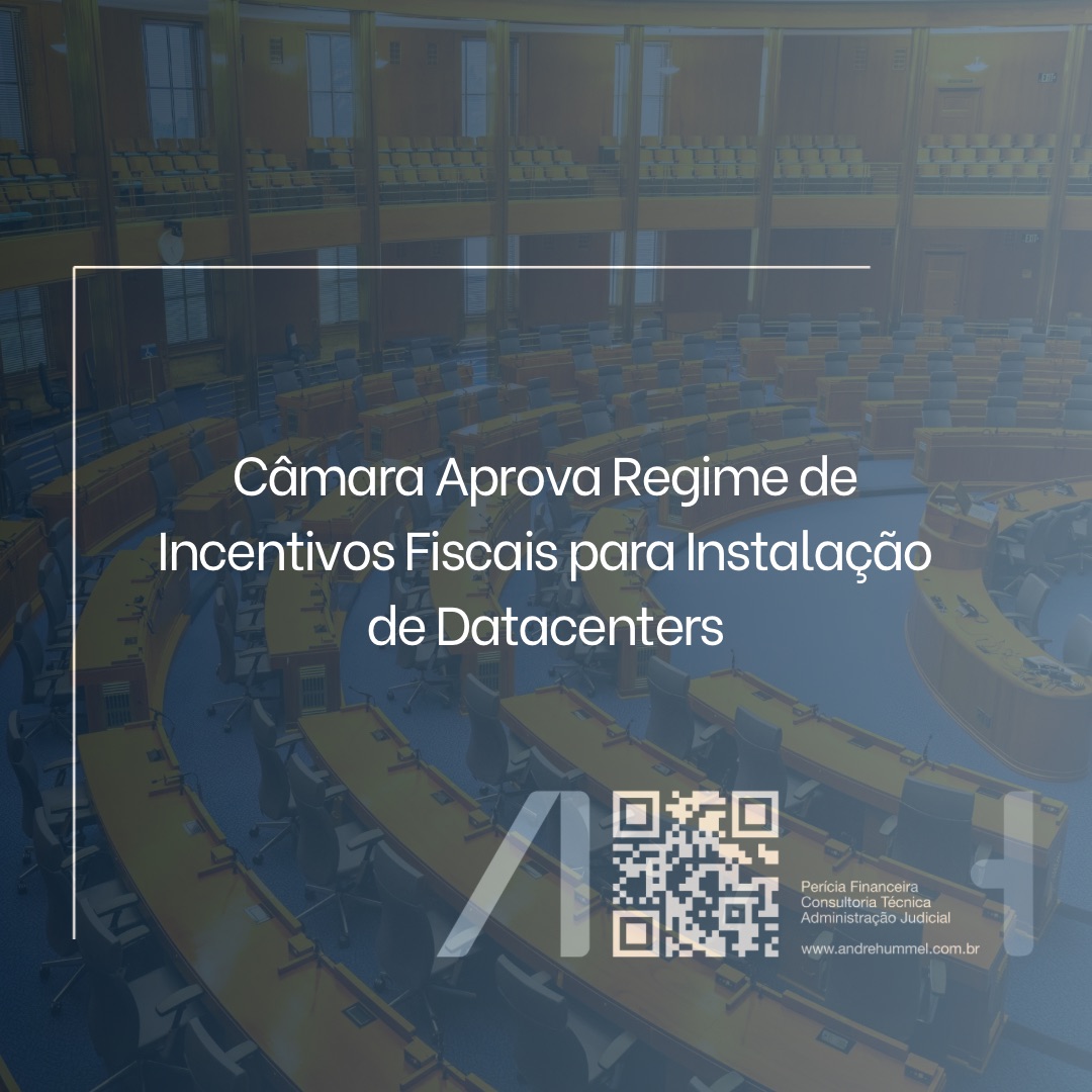 Câmara Aprova Regime de Incentivos Fiscais para Instalação de Datacenters