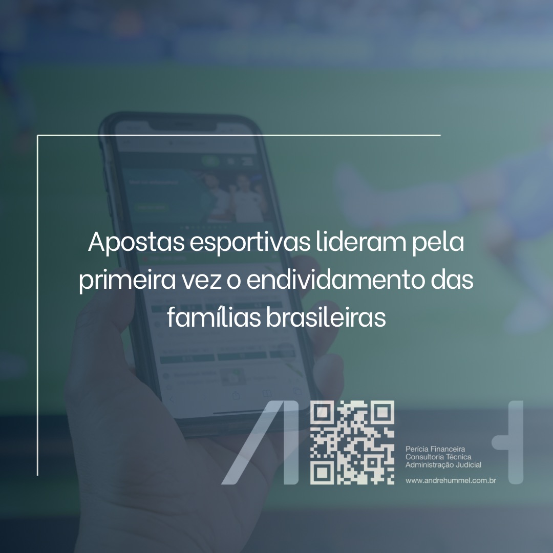 Apostas esportivas lideram pela primeira vez o endividamento das famílias brasileiras