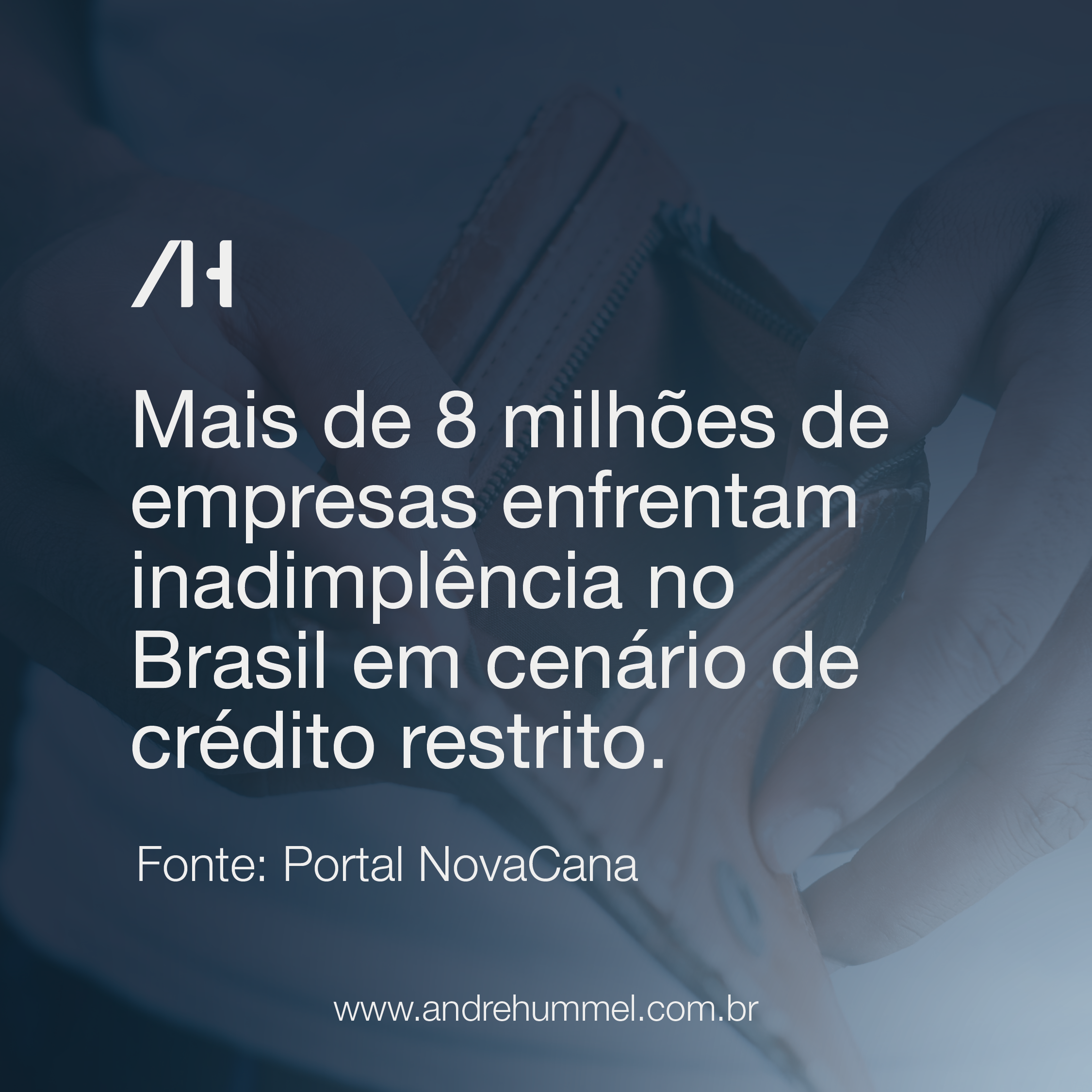 Mais de 8 milhões de empresas enfrentam inadimplência no Brasil em cenário de crédito restrito