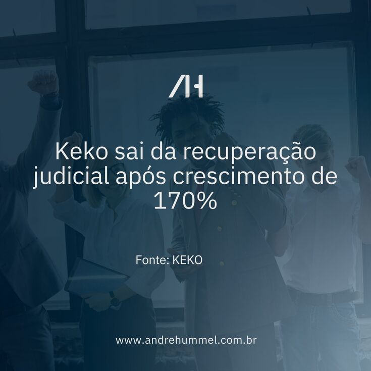 Keko sai da recuperação judicial após crescimento de 170%