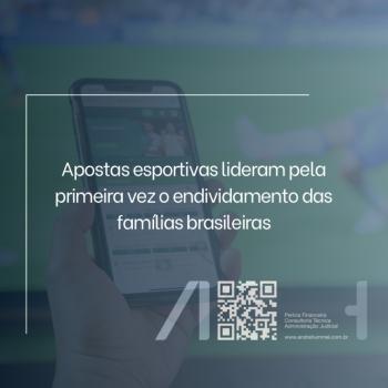 Apostas esportivas lideram pela primeira vez o endividamento das famílias brasileiras